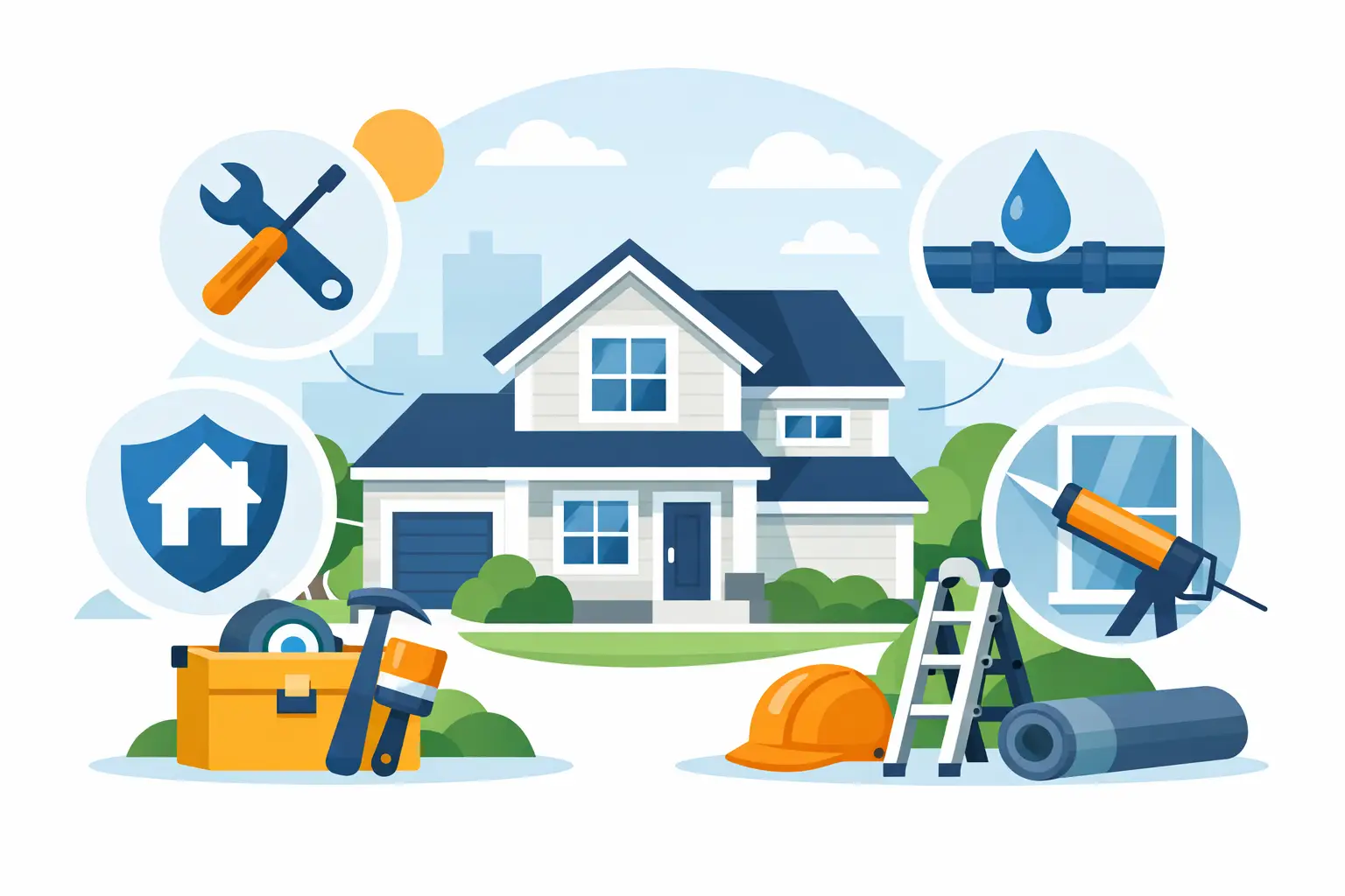 general home repairs that protect your property featured