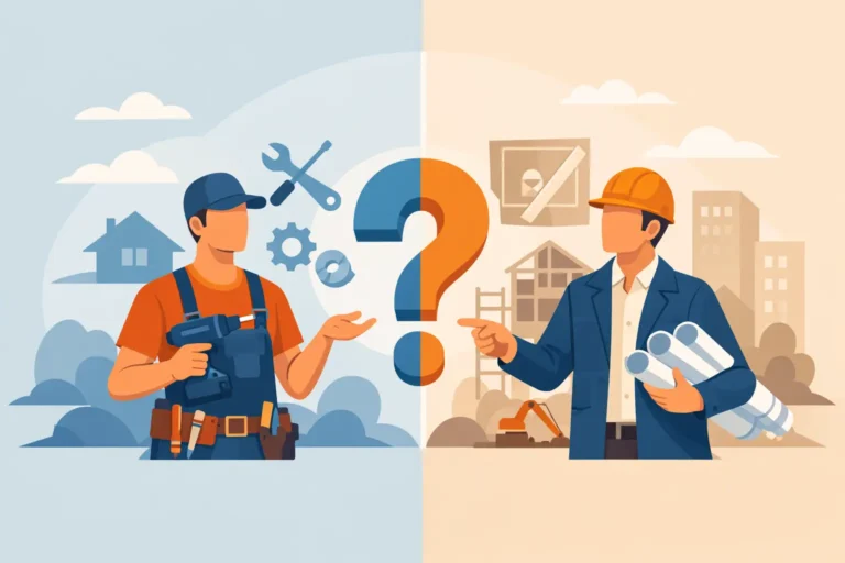 handyman or contractor choosing the right help featured