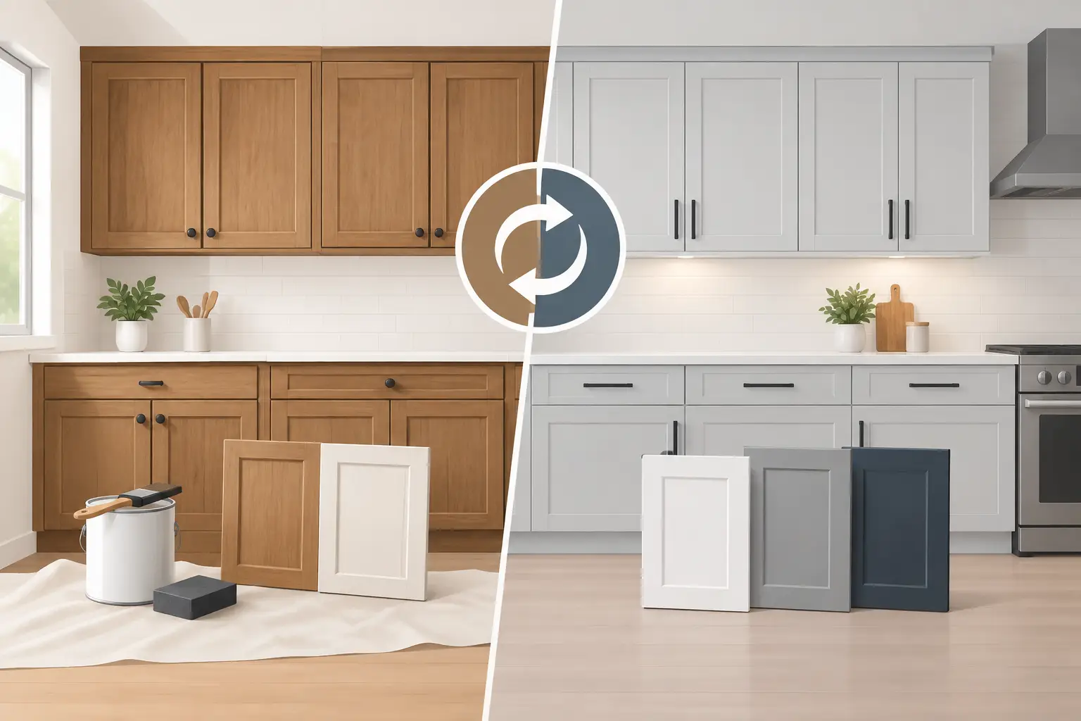 Refinishing Versus Replacing Kitchen Cabinets