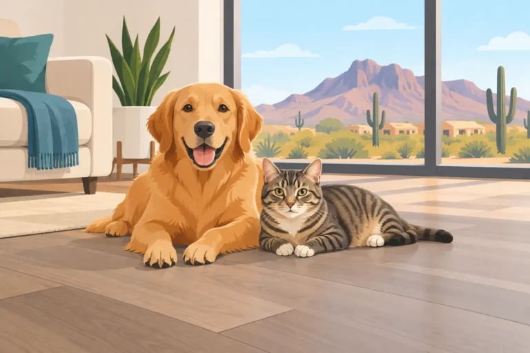 Best Flooring for Pets in Mesa Arizona Homes