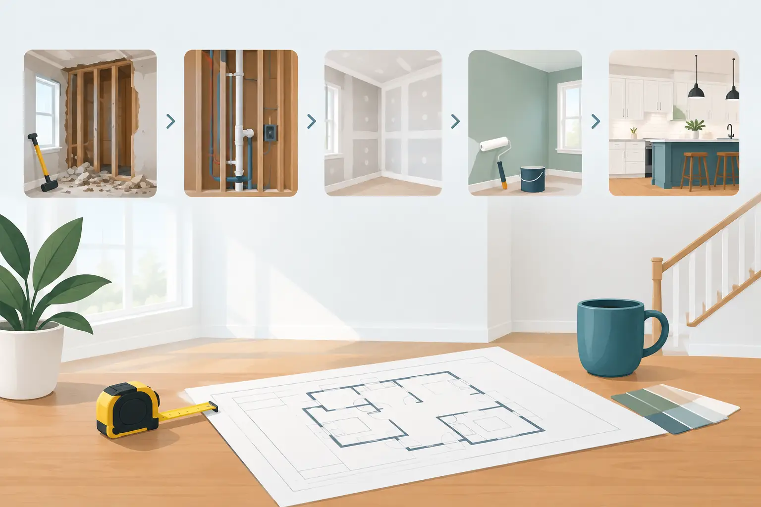 How to Sequence Home Renovations Without Rework